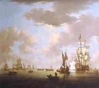 Seacape with Ships and Boats