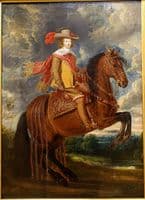 Equestrian portrait of Cardinal Infante Ferdinand of Austria