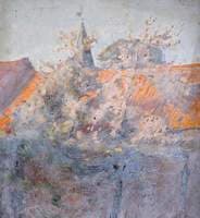 Blossom and Pantiled Roof