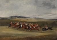 The Start of the 1849 Derby