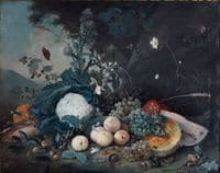 Large Still Life with Fruit and Vegetables