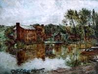 Old Mill and Salmon Trap on the Dee, Chester