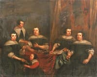 Group Portrait of the Holy Spirit House in Haarlem