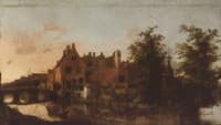 Houses beside a Canal