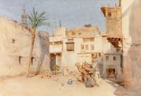 A Sunlit Square in Cairo