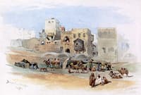 A Bedouin Camp, Jaffa