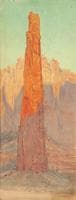 Pinnacle Rock in Canyon de Chelly