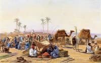A Market in Egypt