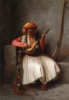 The Mandolin Player