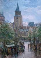 The Church of St-Germain-des-Prés, Paris, France