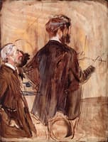 Connoisseurs in an Artist's Studio