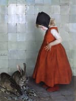 Feeding the Rabbits