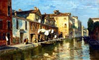 An Afternoon on a Venetian Canal