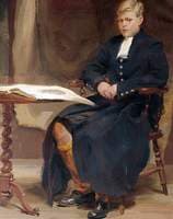 A Christ's Hospital Boy Studying