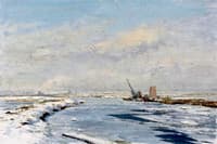 Snow and Ice, St Benet;s Abbey, Norfolk