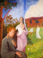 Saint Francis and the Vision of the Three White Virgins