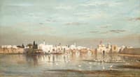 The Storck Arrival In Constantinople