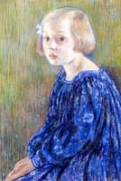 Portrait of Elizabeth van Rysselberghe