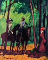 Riders in the Bois de Boulogne