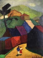 Couple in a Village
