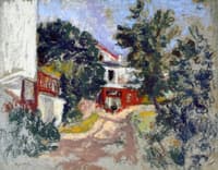 House behind Trees