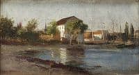 Dutch coastal landscape