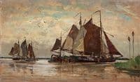 Dutch beach scene
