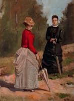 Two Women (study)