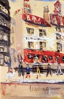 Street in Montmartre