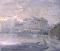 Barges, Chelsea Riverside, the 'Eighties