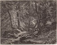 Peasant Woman with Cows