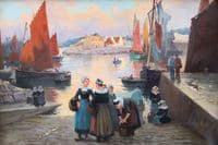 Retour de pêche au passage Lanriec