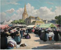 Le marché de Bannalec
