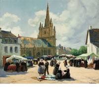 A Brittany Market