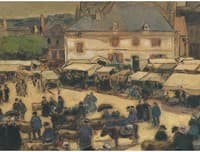 Market in Quimper