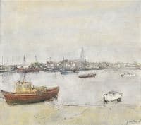 Harbor at Low Tide