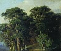 Wooded Landscape with Figures