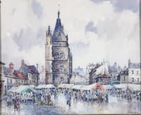 The market at Dreux
