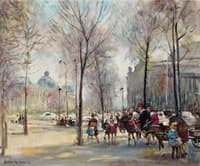 Figures on Horseback by the Petit Palais