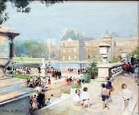 Children at the Luxembourg Gardens