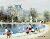 The Tuileries Gardens, Paris