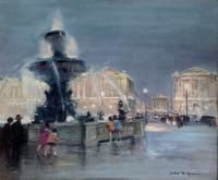 Place de la Concorde at Night
