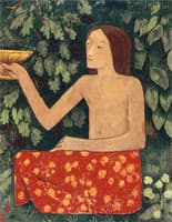 Young Hierophant Holding His Cup