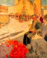 Vendedor de naranjas