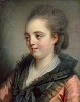Portrait of a Girl in a Pink Dress