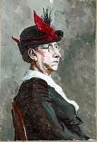 Woman Wearing a Hat