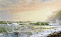 Twilight: Horsehead Rock, Conanicut Island in the Narragansett Bay