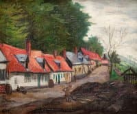 Houses near the road