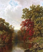 Autumn on a Lake