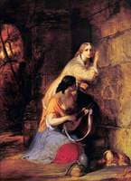 The Fair Maid of Perth and the Glee Maiden at the Dungeon Wall